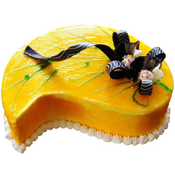 Mango Design Cake