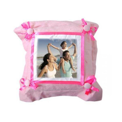 Pink Square Pillow