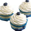 Blueberry Cup Cakes 18 Piece