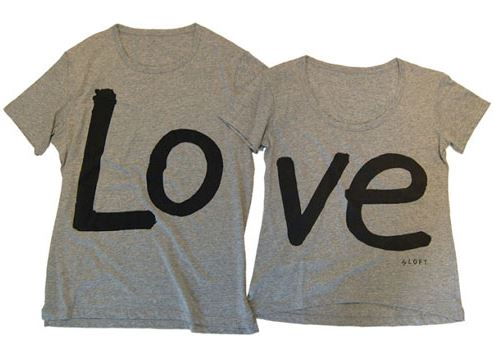 Couple Love t-shirt, order best t-shirt for couple, couple t-shirt online delivery - Expressluv.in