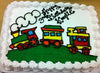 Train Cartoon Cake  - Expressluv.in