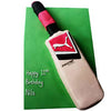 Cricket Bat, order best cake for cricketer, best cricket cake  - Expressluv.in