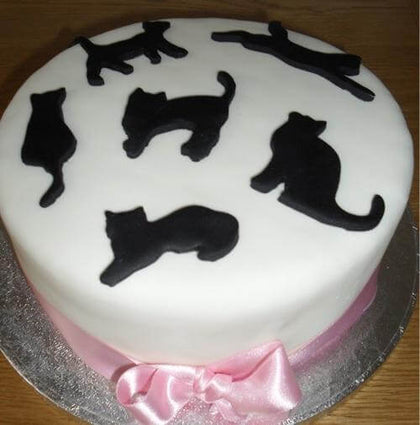 Cat Theme Cake