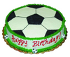 Soccer birthday Cake with green field and Soccer theme Cake for soccer cake lovers