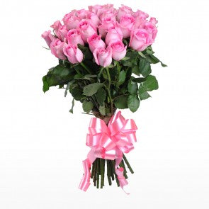 Surprise with Pink Roses Bunch  - Expressluv.in