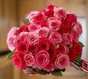 Pink & Red Roses Bunch