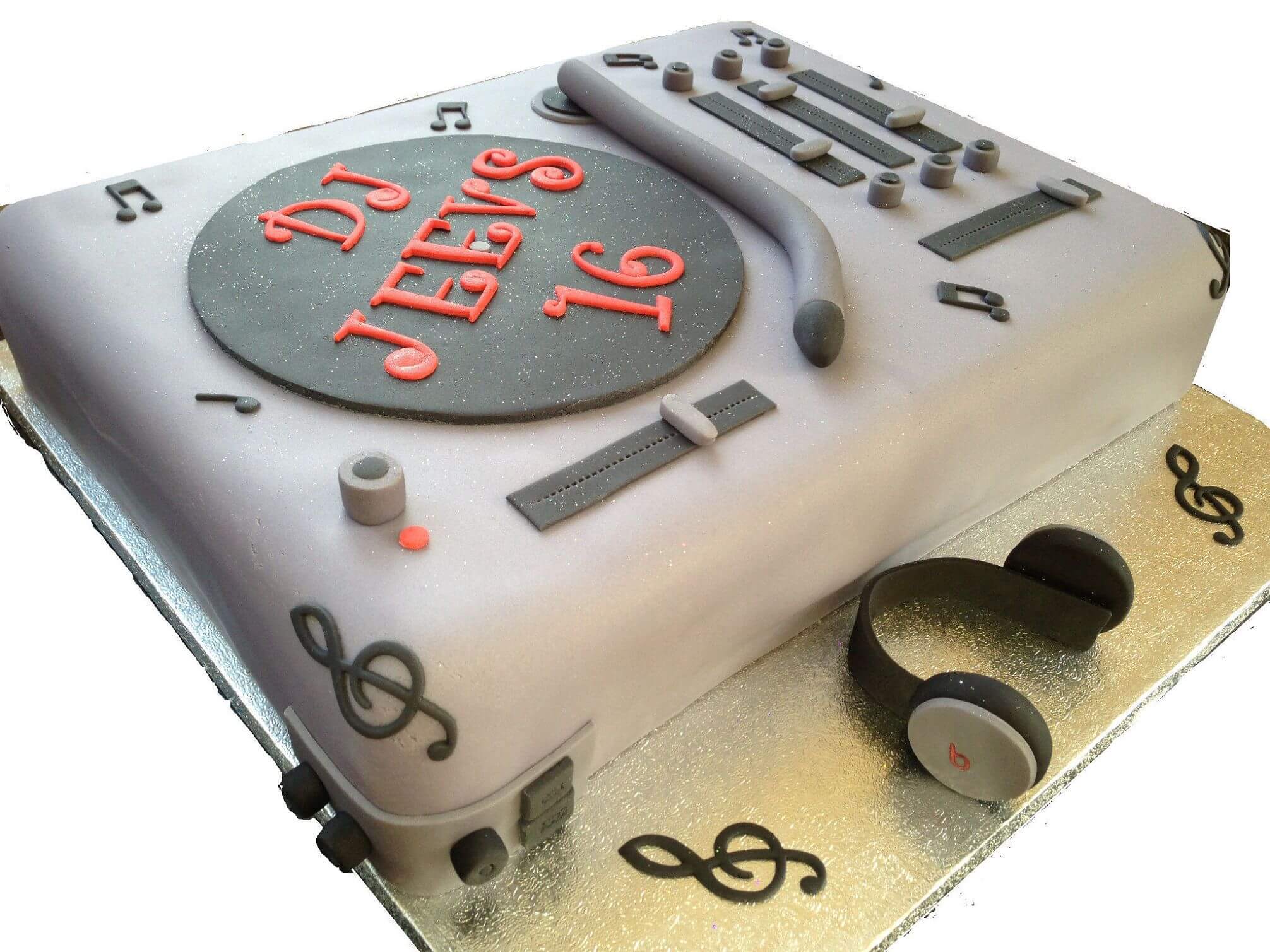 DJ designer cake online, online DJ designer cake delivery