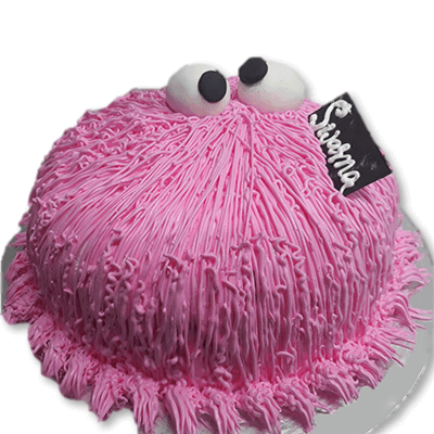 Hairy Cartoon Cake