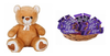 Teddybear and Dairy Milk Basket  - Expressluv.in