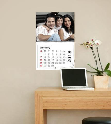 8x12 12 Months Calendar - Expressluv.in