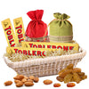 Dry Fruit Pack with Toblerone  - Expressluv.in
