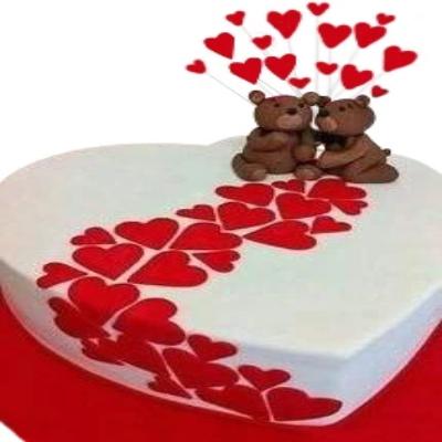 Teddies Love Cake  - Expressluv.in