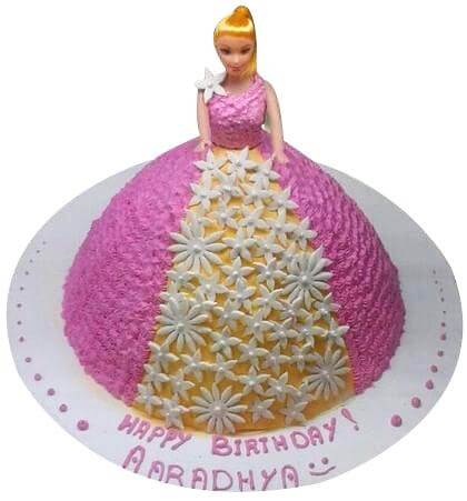 barbie cake design        