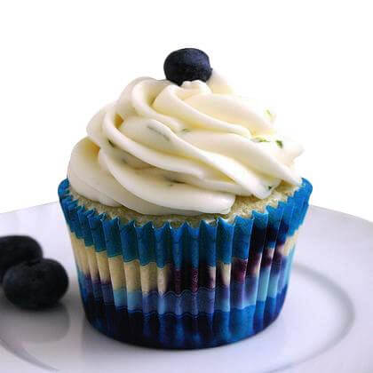 Blueberry Cup Cakes 15 Piece