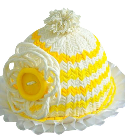 Winter Hat Cake  - Expressluv.in