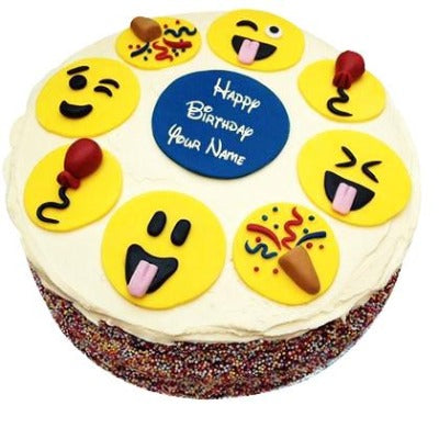 Smileys Cake, emoji theme cake, whatsapp emoji cake  - Expressluv.in