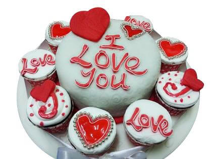 Love you Cup Cakes