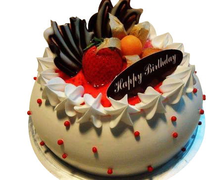 birthday white cake	