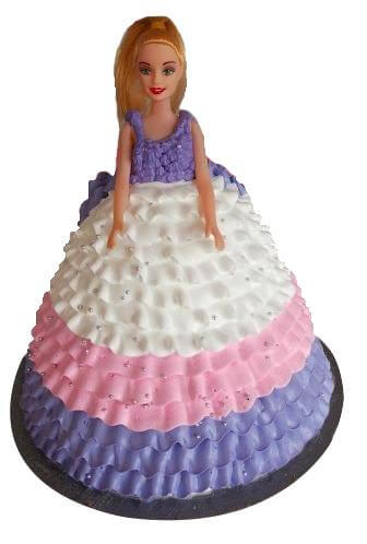barbie cake design        