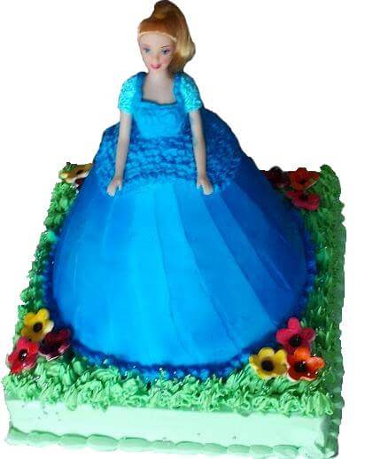 Princess Barbie Cake  Baking Mad