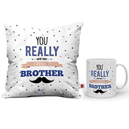 My Favourite Brother Mug and Pillow