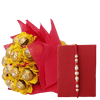 Ferrero Rocher Bouquet and Rakhi Gift