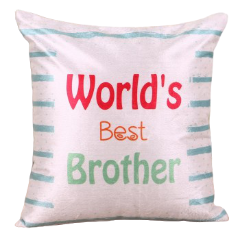 World's Best Brother Pillow