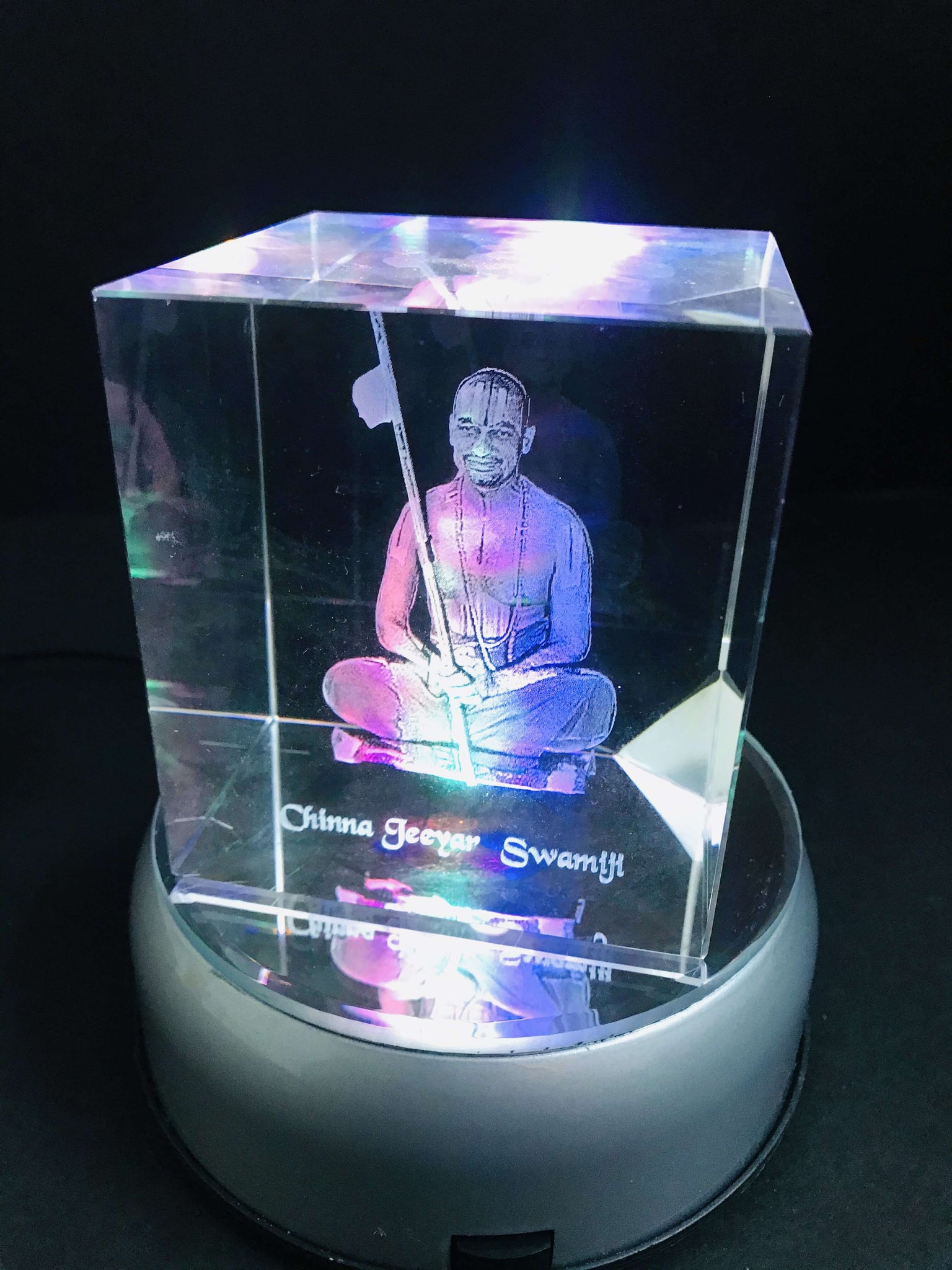 Personalized Sqaure Crystal CUbe