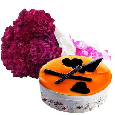 Cake and Carnations