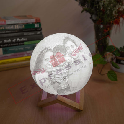 Personalised Moon Lamp