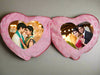 heart shaped pillow        