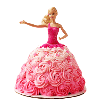 Babrbie doll cake prices, barbie doll cake online delivery