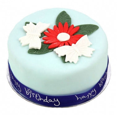 best flower design cake with butterfly design for barbie doll of house
