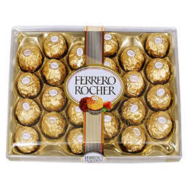 Ferrero Rochar 24 pecies for father's day gifts, mother's day gifts, brother's day gift, birthday gift, anniversary gift.