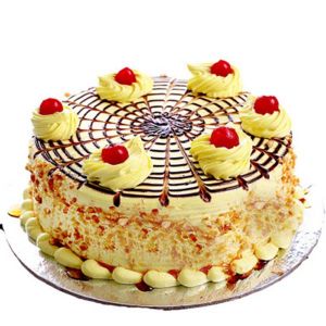 yummy butterscotch cake , best birthday cake for wife