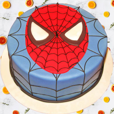 Spider Man Theme Cake - India