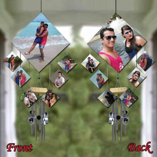 7 Square Wind Chime – 14 Pics , Personalised Gifting