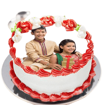 Photo Cake for Rakhi