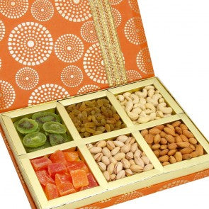Buy Red Bow Velvet Diwali Dry Fruit Chocolate Combo Gift ST1128X12C Online   All India Delivery  SnakTimein